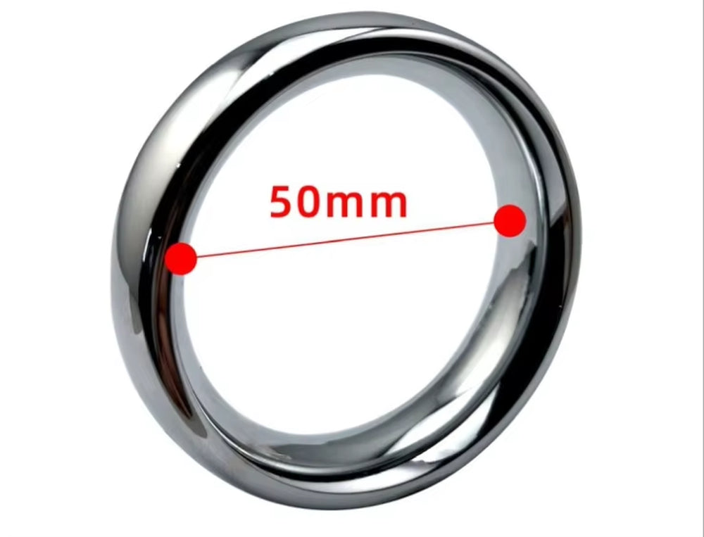 Stainless Metal New Stimulator Toss Delay Lasting Glans Penis Ring Lock Sex Toys Products Cock Ring