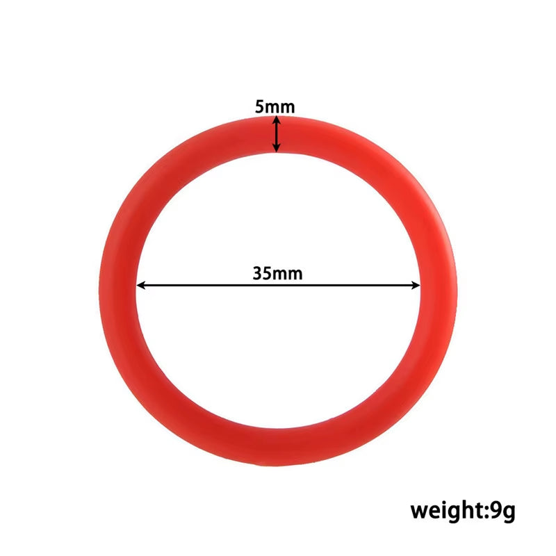 O-Shaped Juguete Sexual Para Hombre Cock Ring Long Lasting Delay Premature Ejaculation Silicone Thick Male Delay Penis Ring