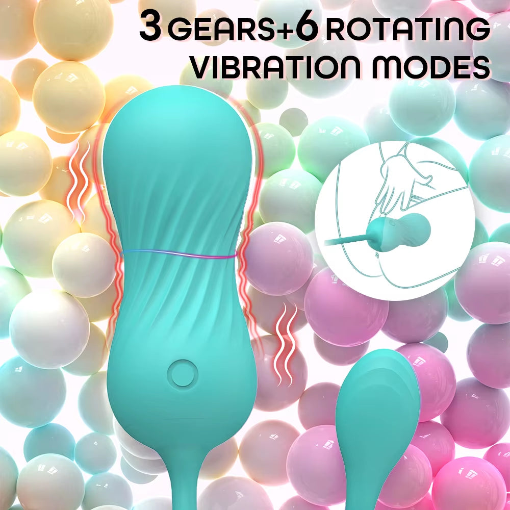 Twist Egg Vibrating Egg Simple Design Rechargeable High-End Powerful Vibration