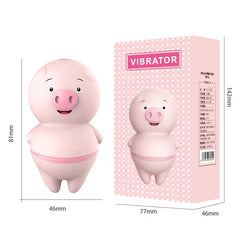 Cute Pet Little Pig Vibrador Battery Mini Tongue Licking Vibrator Jump Egg Sex Toy