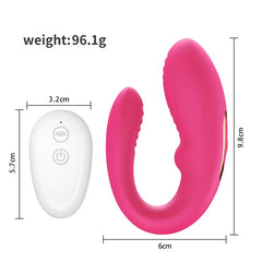 Clitoris Stimulation G Spot Vagina U Shape Sex Toys Invisible Wearable Remote Control Best Vibrator for Couple