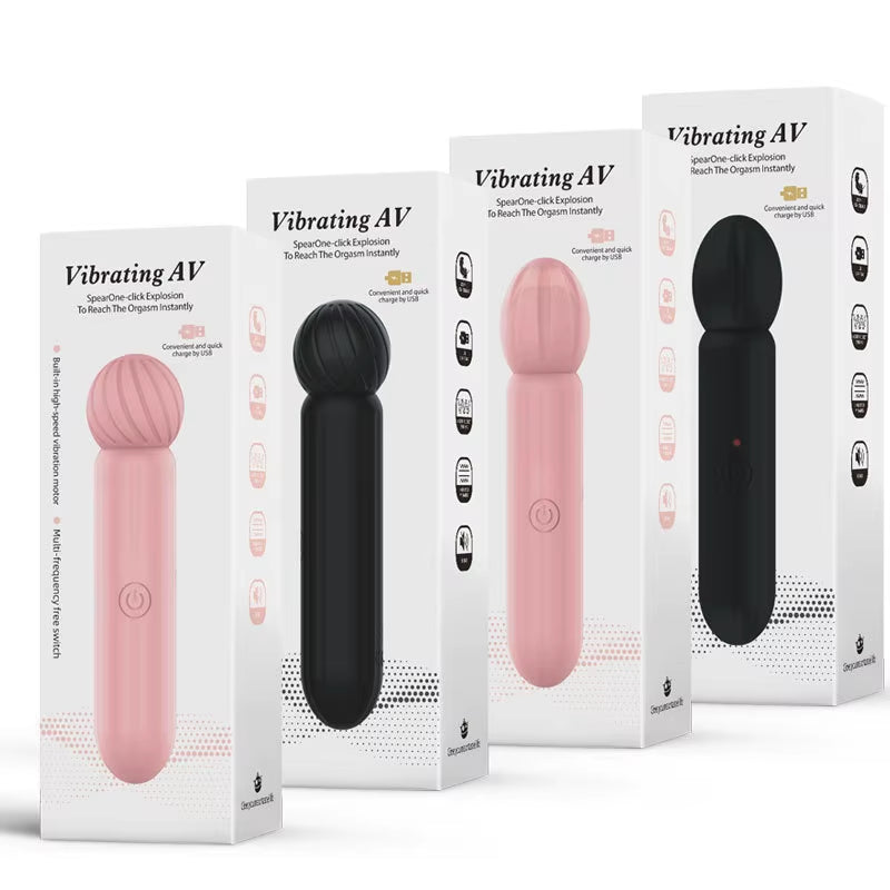 G Spot Clitoris Massager Vibradores Para Mujer Sextoy Handheld Mushroom Dildo Head Av Wand Vibrator