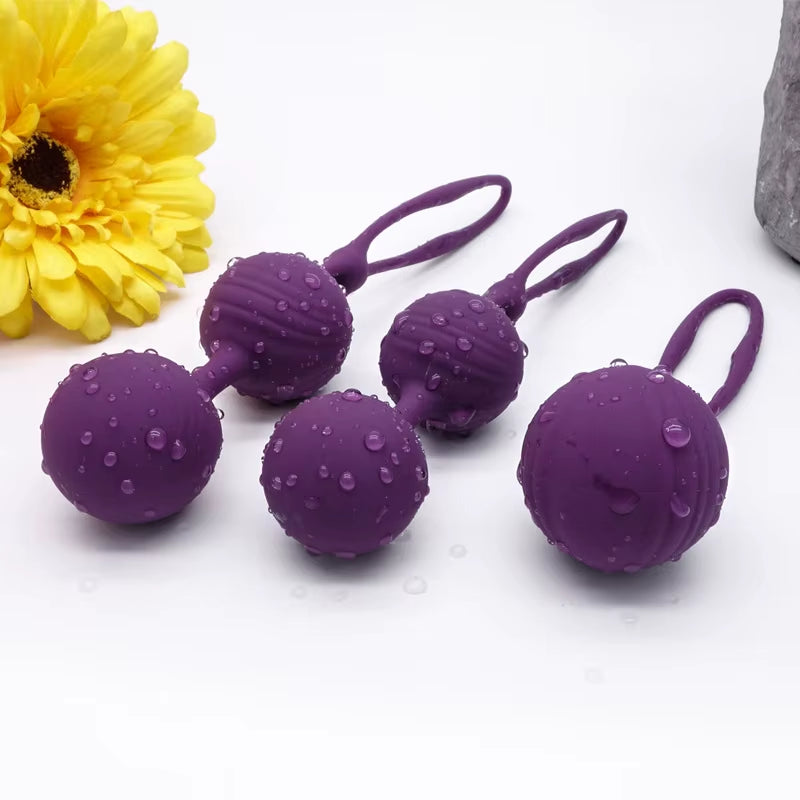 Ben Wa Multi Balls Combination Yoga Pelvic Floor Exercise Vaginal Tightening Silicone Kegel Ball for Women