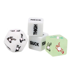 Dice Sex Toys For Couples Acrylic Erotic Toys Adult Sex Toys 