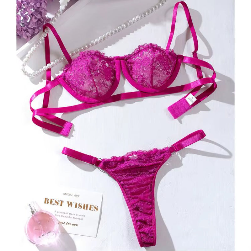 Wholesale Womens Sexy Underwear 2025 New Sexy Lingerie Lace See through Sexy Lace Women Underwear