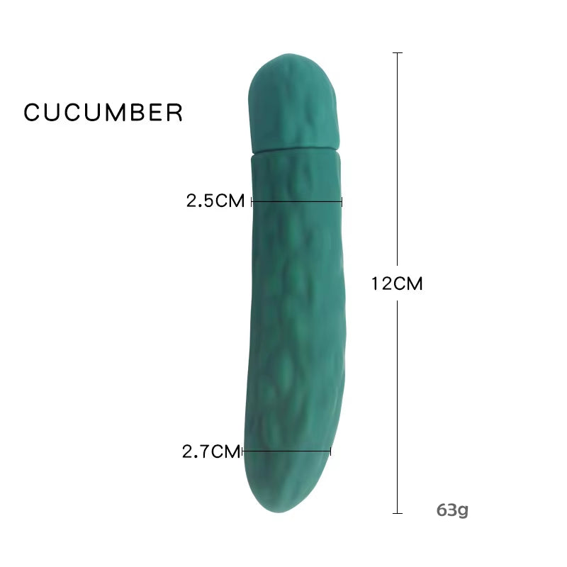 Battery Operated Vibrator Massager Mini AV Wand Vibrating Dildo Eggplant Sex Toy Fruit Vegetables Vibrator Masturbation Women