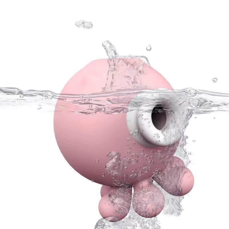 Usb Charging Clitoris Stimulation Sucking Nipple Massage Mini Animal Octopus Shape Sex Egg Toy Cute Vibrator