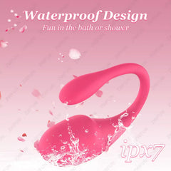3-in-1 Advanced Thrusting Rabbit Vibrator with Rotating Ball and Clitoral Stimulator for Women - Sex toys