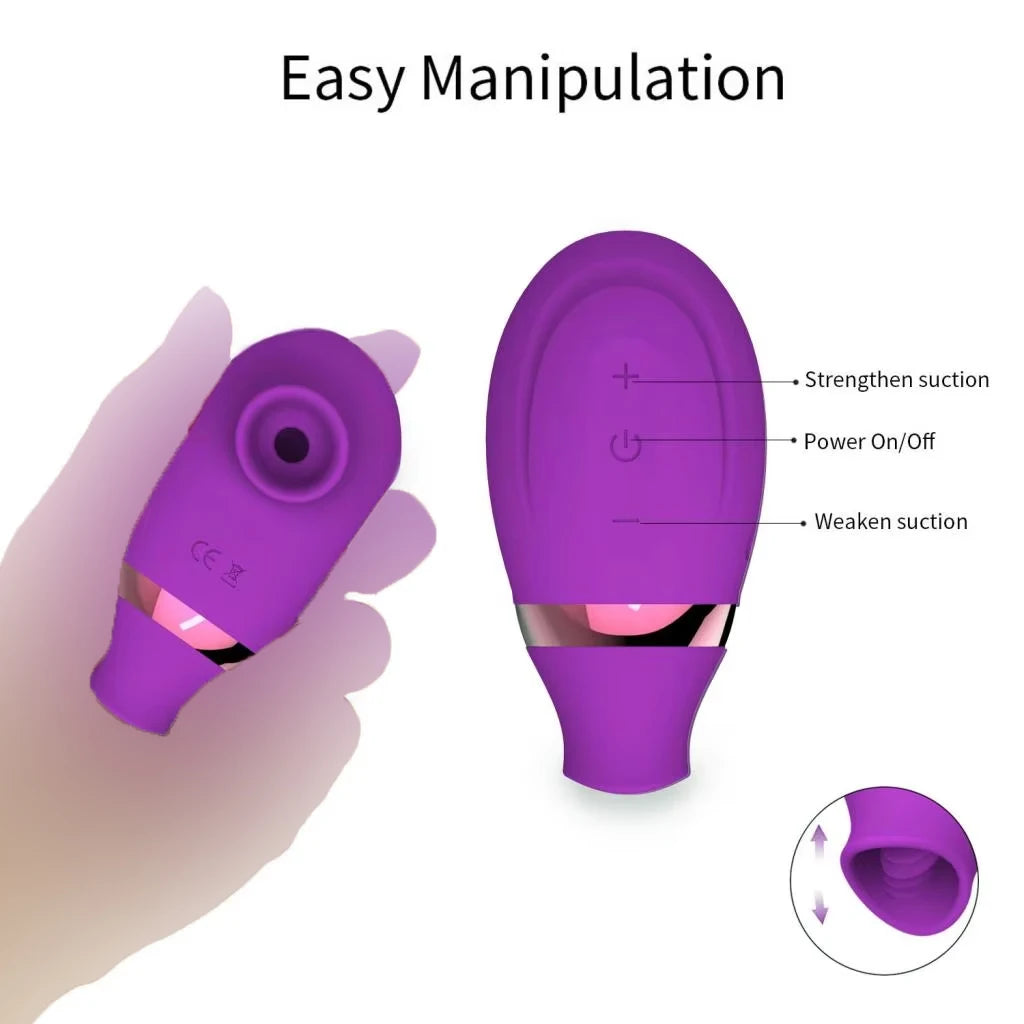 Portable Clitoral and Nipple Stimulator - Personal Massager for Women