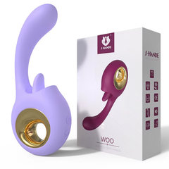 Mini Strong Vibration G-Spot & Clitoral Dual Stimulation Sex Vibrator with 10 Speeds Vibromasseur Adult Toys for Women Feminino