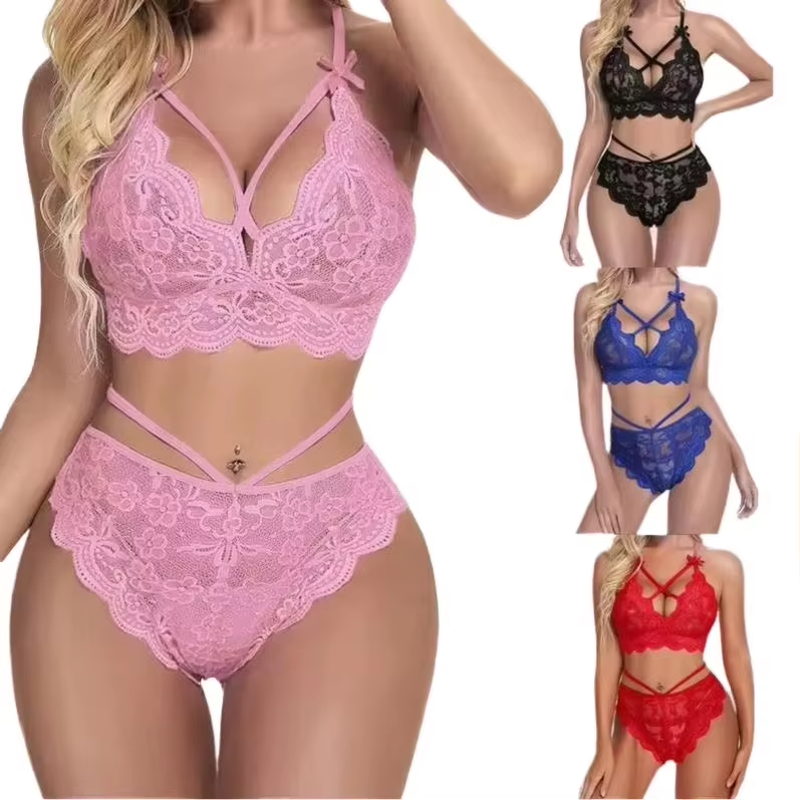 Sexy Women Jumpsuit Netting Ripped Lingerie Dress for Adult Sexy Mature Tube Lingerie Bikini Set