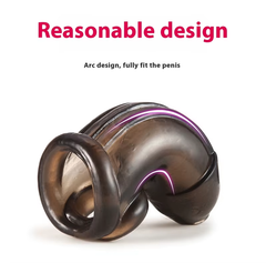 Soft Silicone Chastity Cage Male Chastity Device Sex Toy for Men Cock Cage