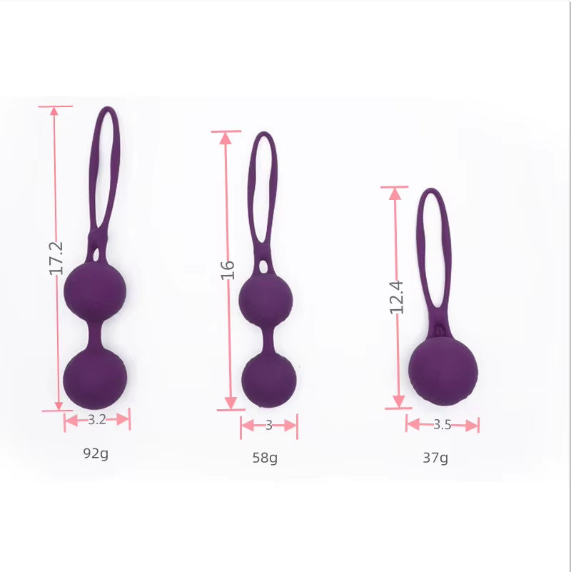 Ben Wa Multi Balls Combination Yoga Pelvic Floor Exercise Vaginal Tightening Silicone Kegel Ball for Women