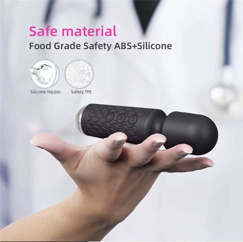 20 Modes 8 Speed Silicone Japan Av Vibrator Girls Sex Toy Clitoris G Spot Massager Wireless Mini Wand Vibrator Usb Charging 