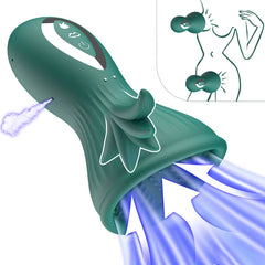 Handhelds Licking Clitoral Vibrator 7 Vibrating Stimulation Nipple Massager Breast Sucking Machine New Adult Sex Toy for Adult