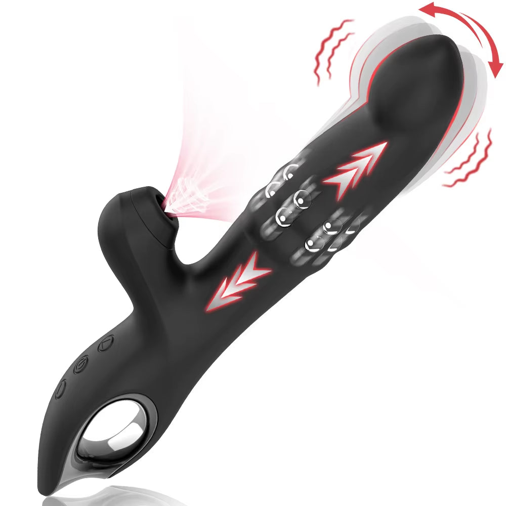 Seksfun 2 in 1 Wand G Spot Massager Masturbator Clitoral Stimulator Vibrator Adult Sex Toys for Men Adult Women Couples