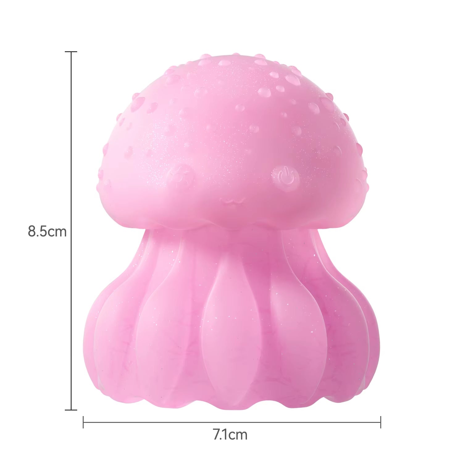 Led Jellyfish Tongue Shape Massager Licking Vibrator Clitoral Real Soft Tongue Vibrator Stimulator 