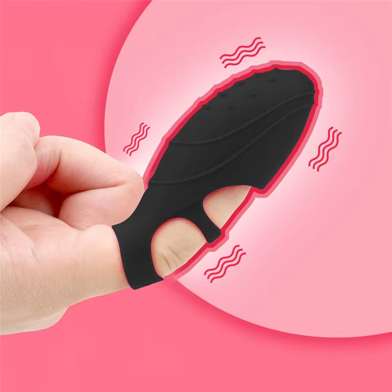 Portable Mini Egg Finger Vibrator Vaginal Clitoral Stimulation G Spot Dancer Vibrating Fingering Mini Sex Toy