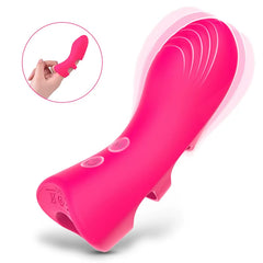 Rechargeable 10 Speed Vibrating Sex Massage Couple Sexual Tools G Spot Vibrator Finger Sex Toys for Men and Women