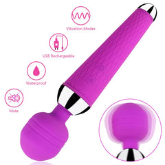 Powerful Vibrating Clitoris Stimulator G Spot Massager Erotic Mini Wand Vibrator Adult Sex Toys