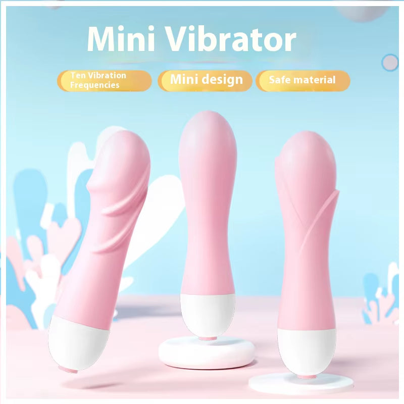 Silicone Material Vibrator Egg Mini Size 10 Frequencies Vibration Portable Adult Masturbation Sex Toys
