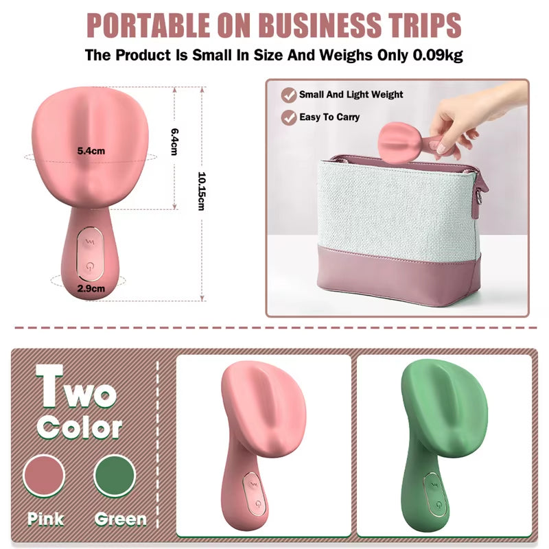 Strong Mushroom Head Dildo Vibrating Adult Sex Toys Breast Massage Clitoris Vibrator