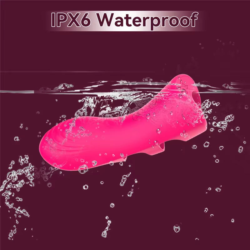 Rechargeable 10 Speed Vibrating Sex Massage Couple Sexual Tools G Spot Vibrator Finger Sex Toys for Men and Women