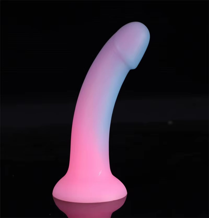 7 Inch High Quality Liquid Silicon Fantasy Color Soft Dildo Vaginal Massage Orgasm Jelly Dildos for Women