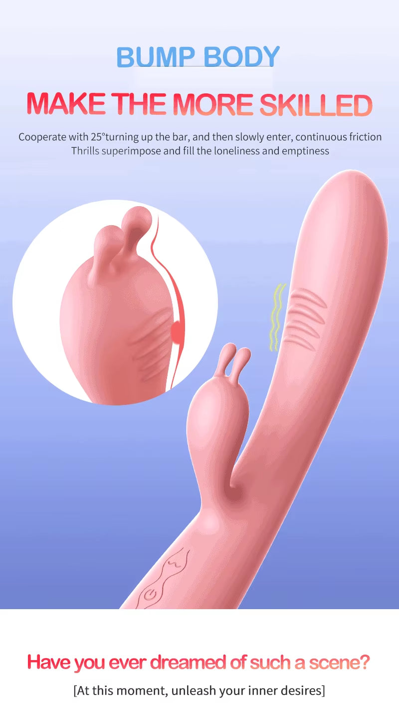 LILO USB Charger Adult Sex Av Wand G Spot Finger Dildo Massager Rabbit Vibrators for Women