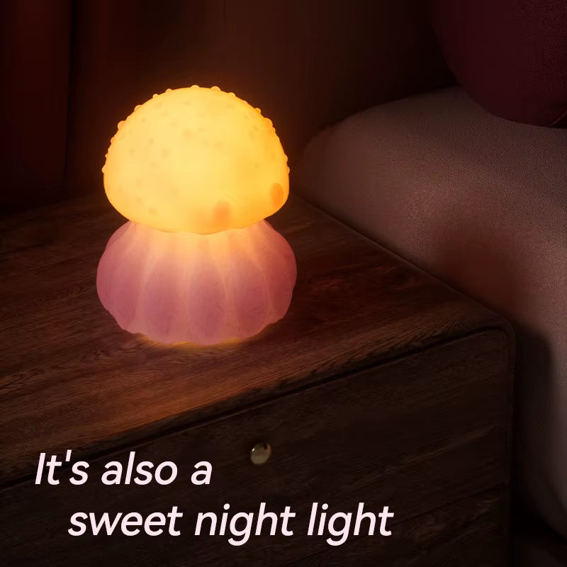 Led Jellyfish Tongue Shape Massager Licking Vibrator Clitoral Real Soft Tongue Vibrator Stimulator 