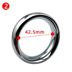Stainless Metal New Stimulator Toss Delay Lasting Glans Penis Ring Lock Sex Toys Products Cock Ring
