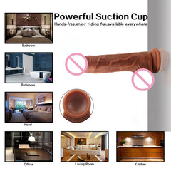 Dildo Vibrator Remote Control Heating Thrusting Dildo Vibrator