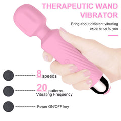 Best Best Mic Vibrator Cordless Handheld Multi-Speed AV Wand Sex Vibration Mini Personal Body Wand Massager for Woman